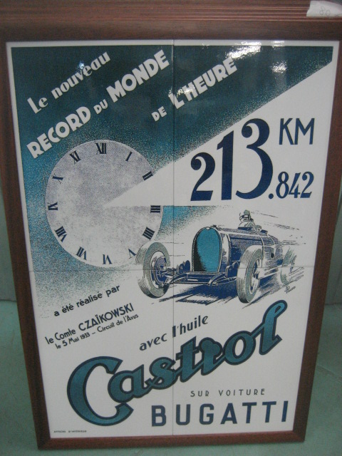 Record du Monde, CASTROL BUGATTI